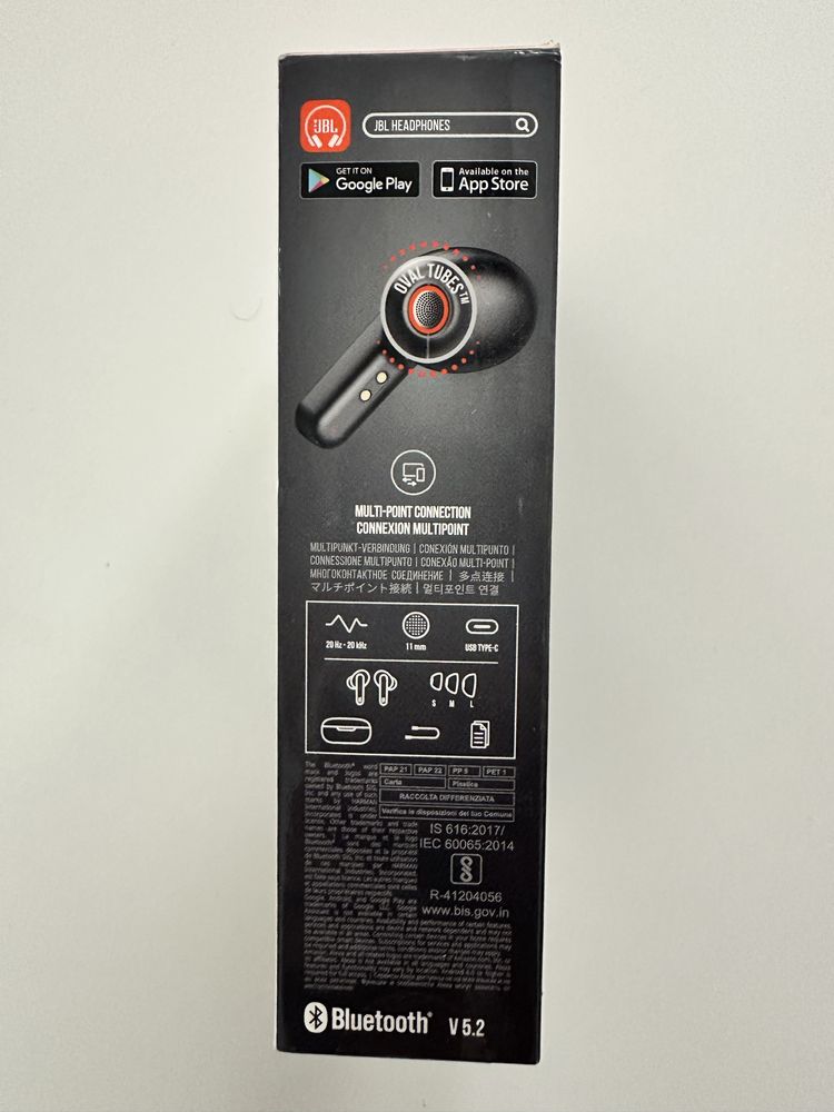 Casti audio in-ear JBL Live Pro 2 TWS, True Wireless, NC, 6 microfoane