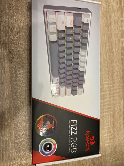 Tastatura mecanica gaming Redragon FIZZ RGB
