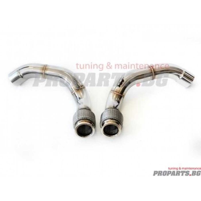 Downpipe с midpipe за BMW F90 M5 18-21 даупайп с мидпайп