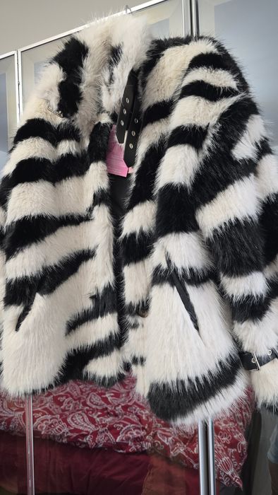 Haina de blana alb negru Bogas, M, L