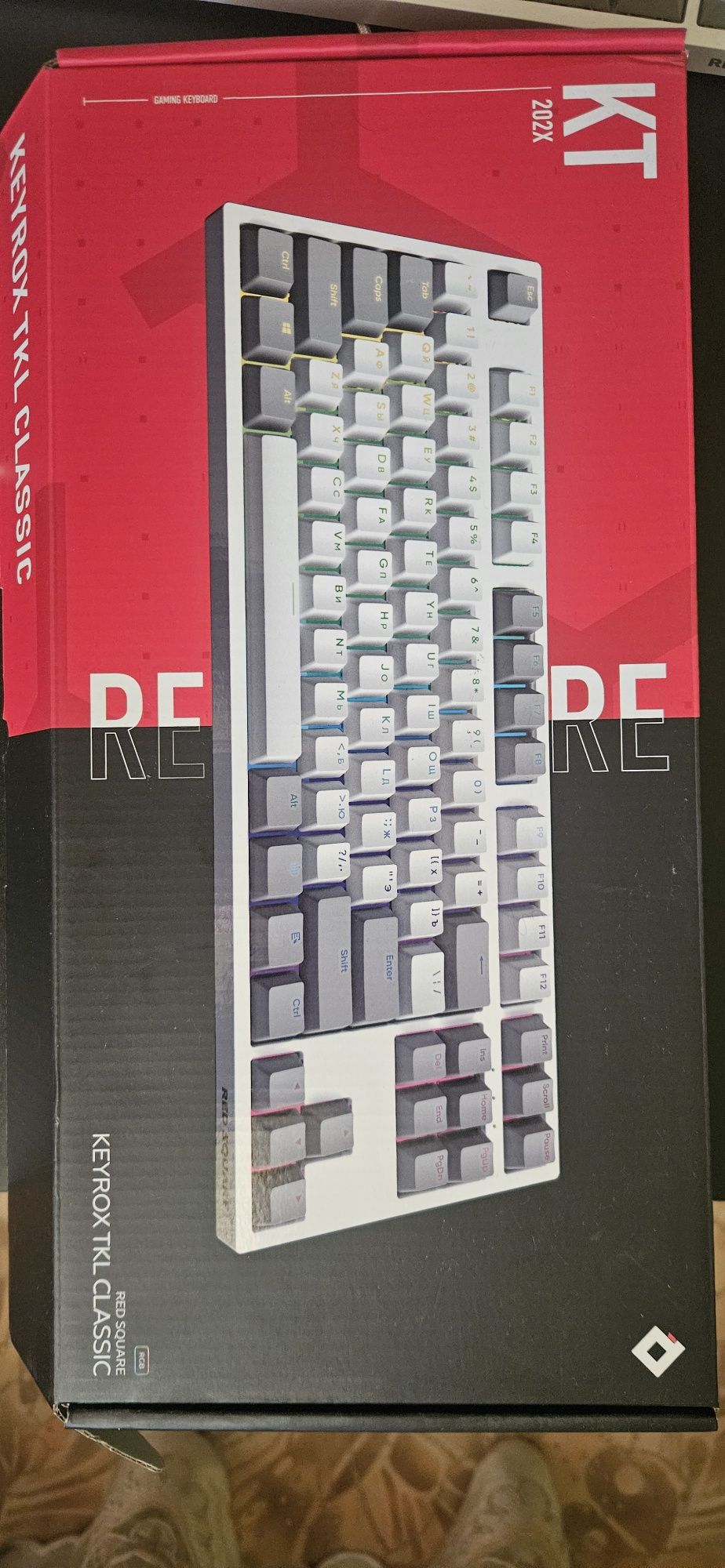 Клавиатура Red Square Keyrox TKL Classic White
