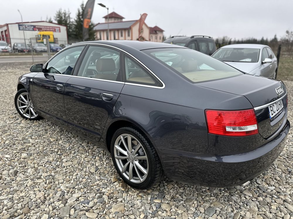 Audi A6,An 2008,2.0TDI 140cp,Euro 4,Piele coniac,RATE*CASH*BUY-BACK