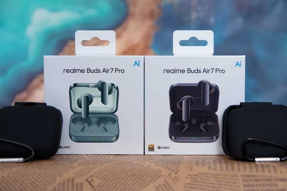 Новые Realme Buds Air 7 Pro блютуз наушники(bluetooth) 2025 Флагман