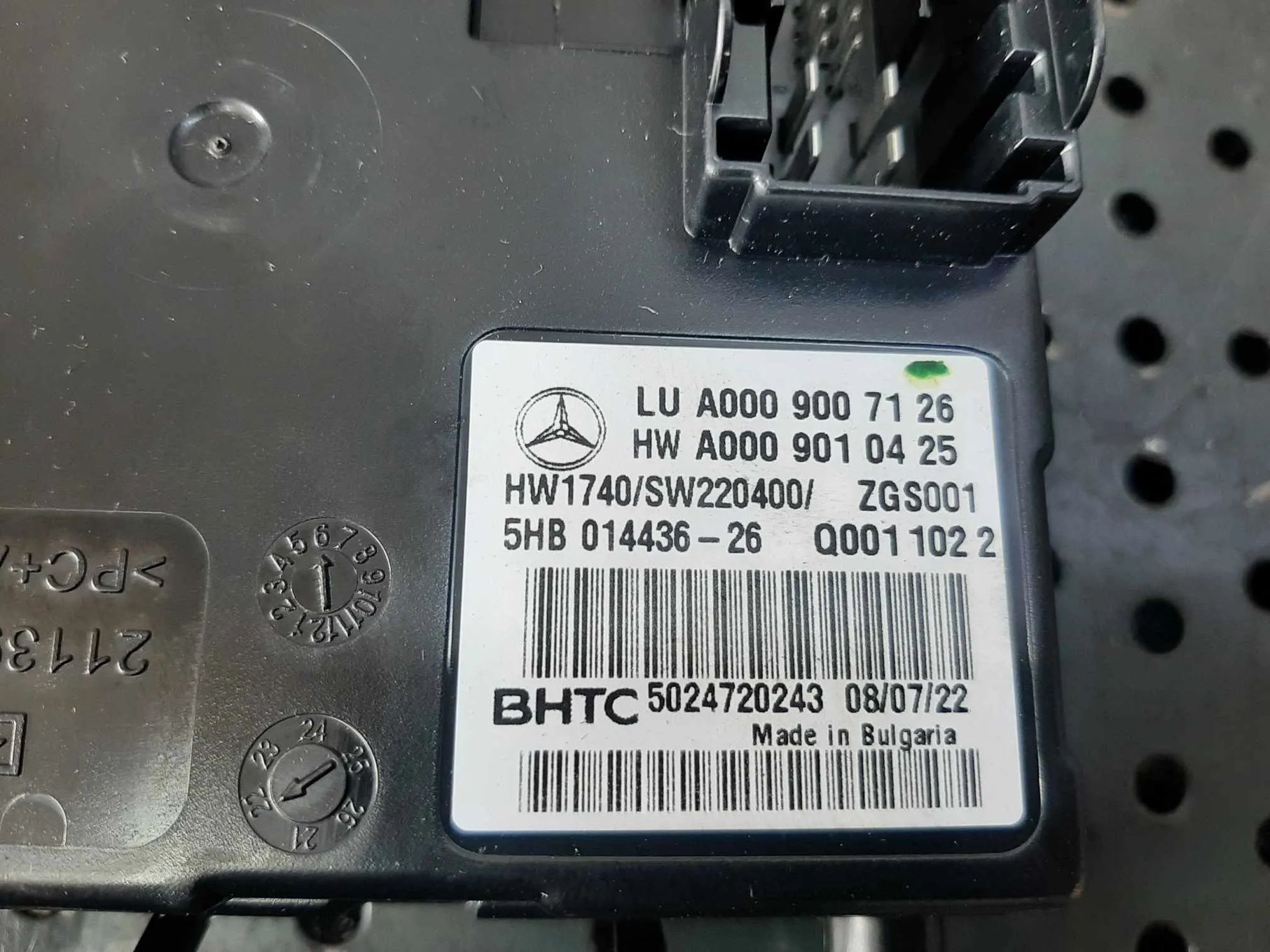 modul calculator sistem clima mercedes glc c253  5hb014436-26 a0009007126