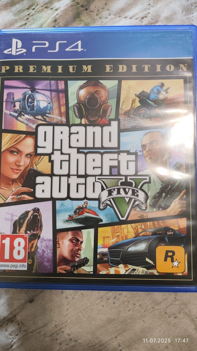 GTA 5 premium edition продам. Код внутри не использован.