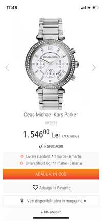 Ceas Michael Kors Parker