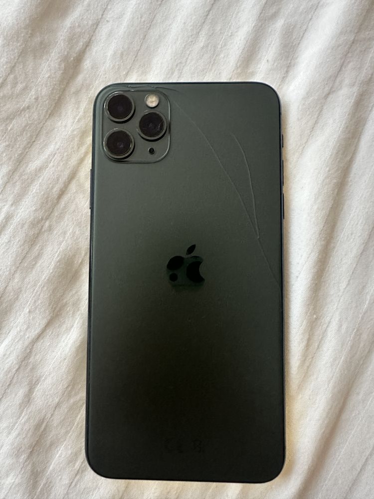 Iphone 11 pro max, midnight green, 64 gb