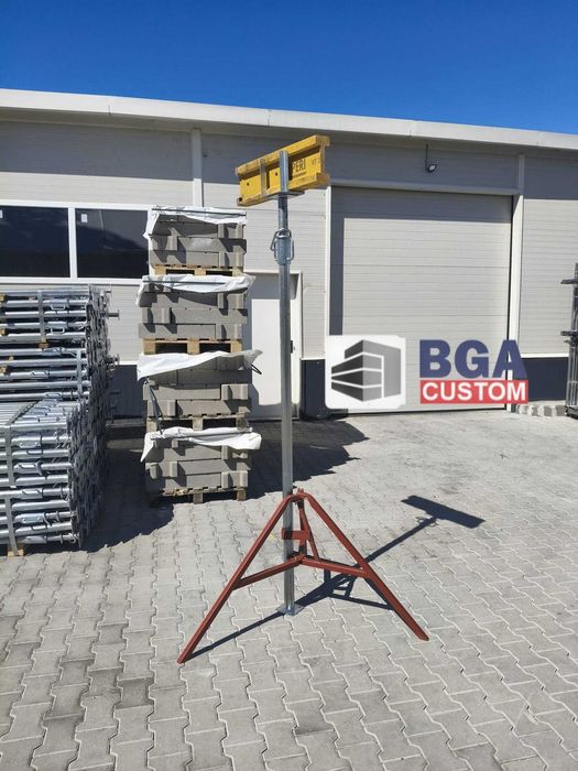 Furca zincata popi grinda trepied panou