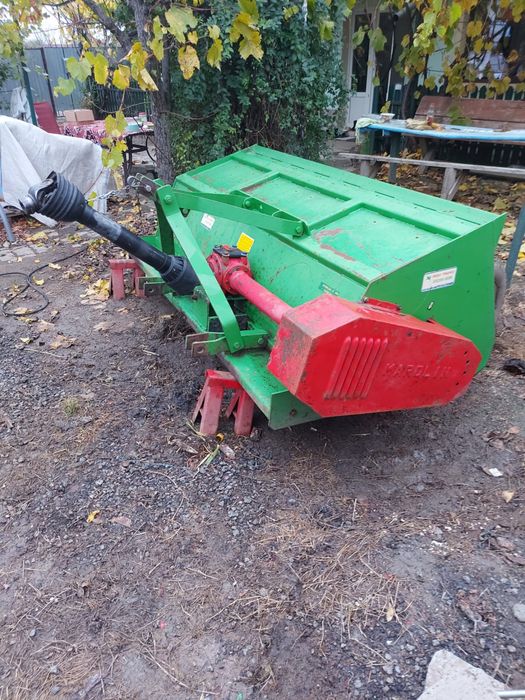 Tocatoare resturi vegetale italiana 2,20 m latime tarup ceseu impecab