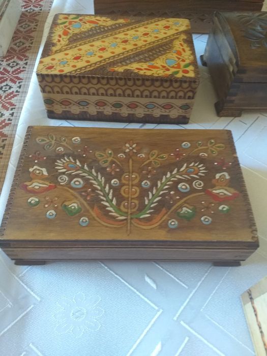 Дървени кутийки за бижута