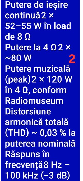 Amplificator AMP-550/100V WHD