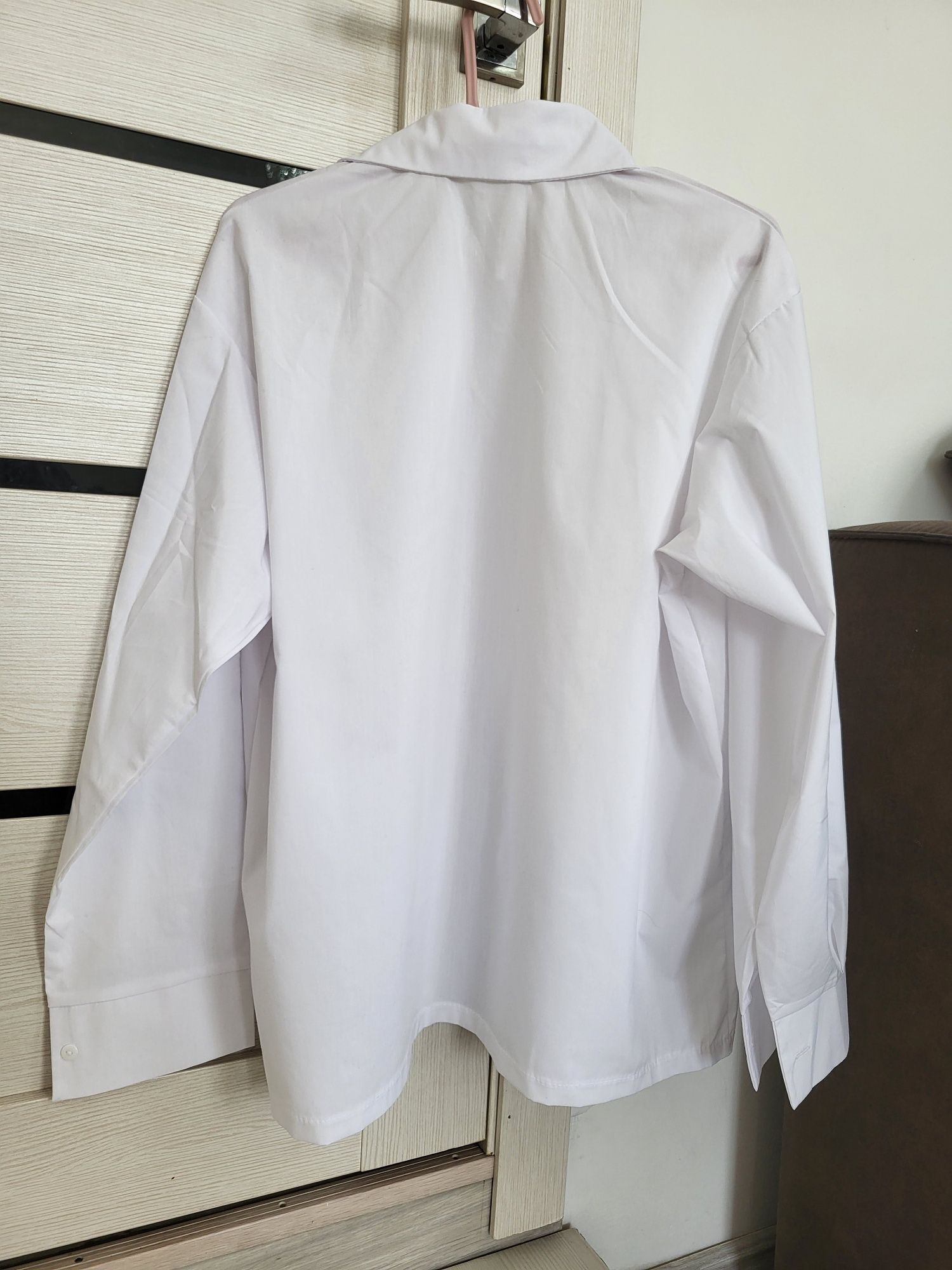Белые рубашки размер 46, 48