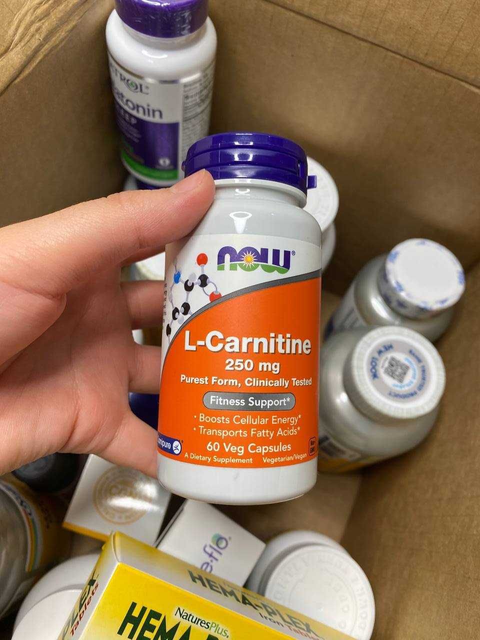 L-карнитин, 250 мг