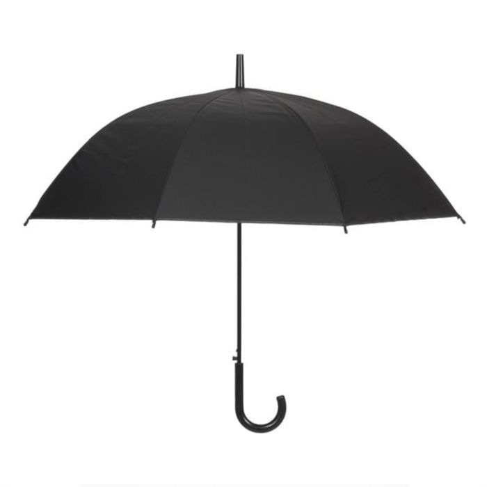 Umbrela Automata Neagra 82cm Maner Curbat Mecanism Rezistent Calitate