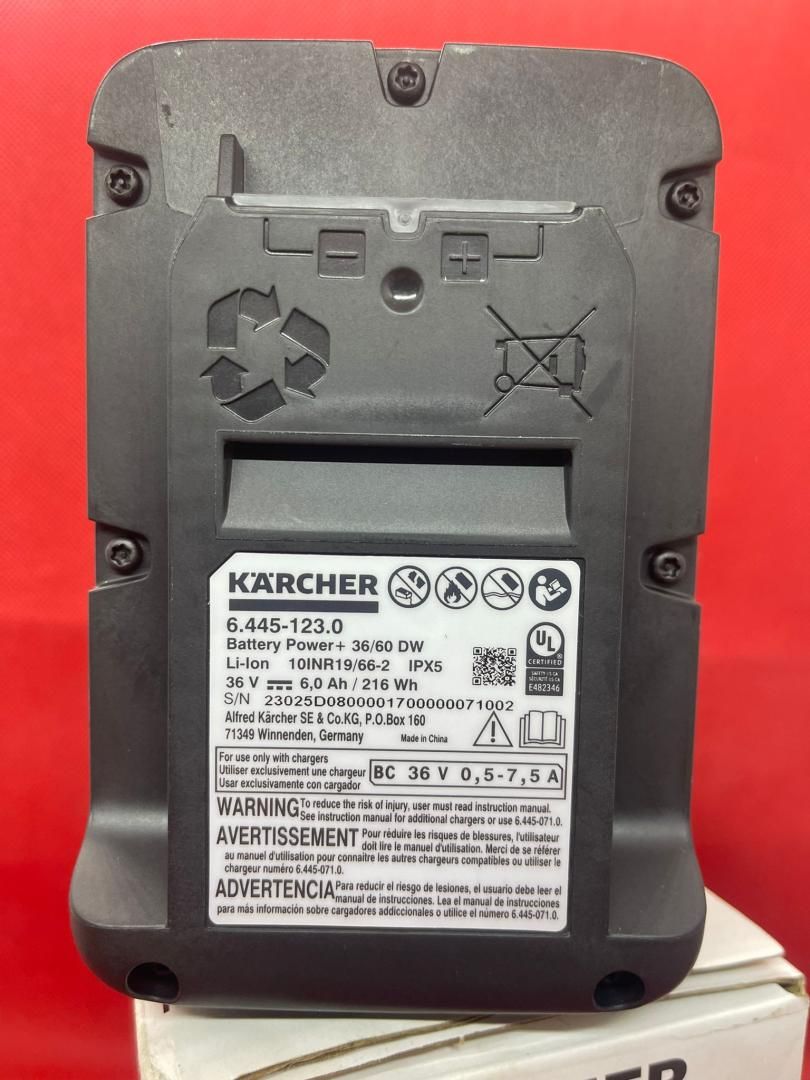 Acumulator Karcher Battery Power Plus 36V/6Ah 2.445-076.0 -A-