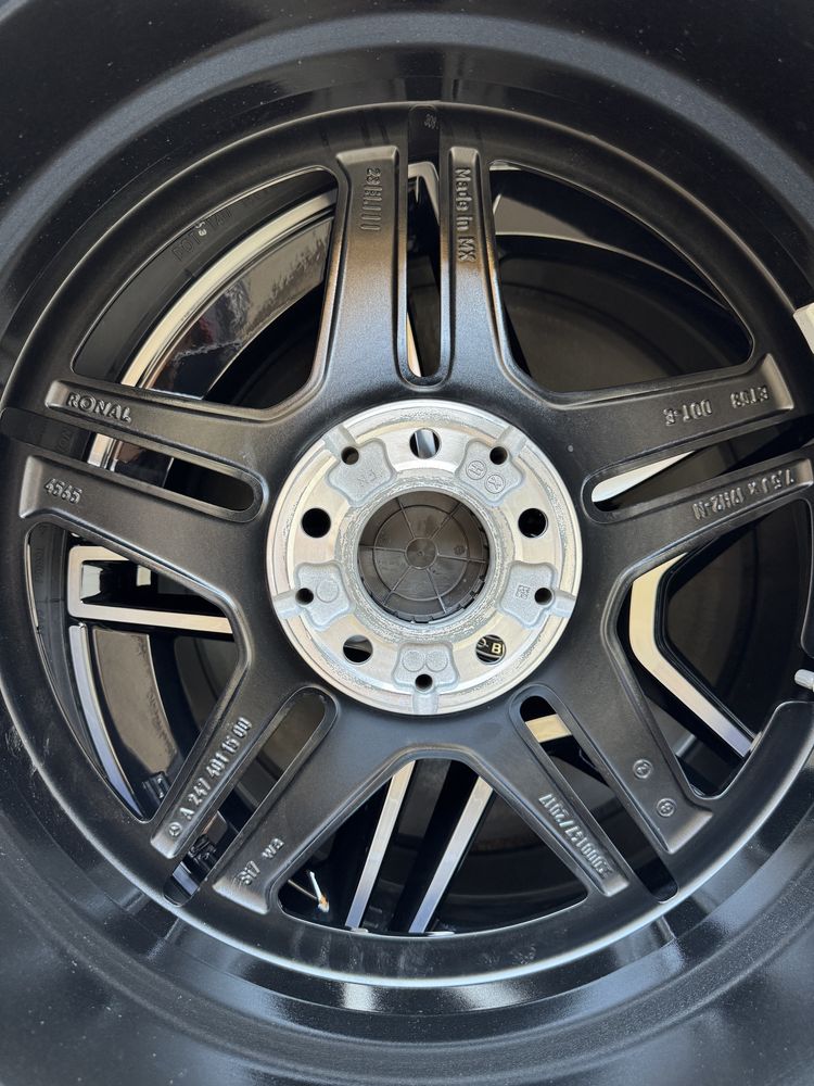 Jante Originale Mercedes AMG R19 GLA GLB GLK EQA echipate iarna noi