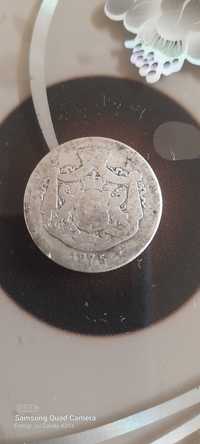 Moneda rara din argint din anul 1875