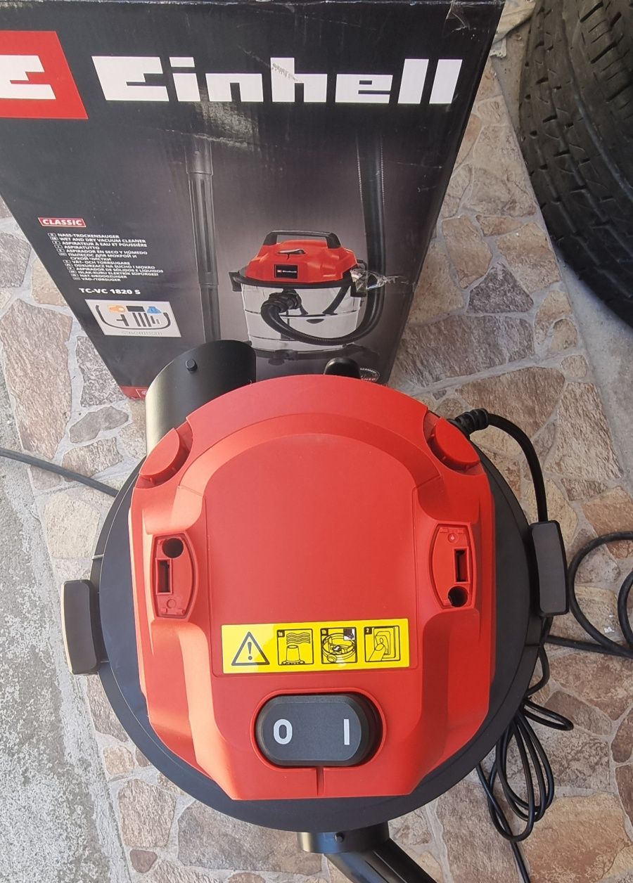 Прахосмукачка за мокро и сухо почистване Einhell Tc vc 1820s