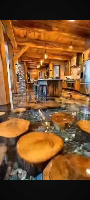 Полы декоративные