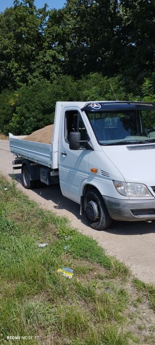 Transport nisip, balastru, pământ, piatră concasată, sorturi