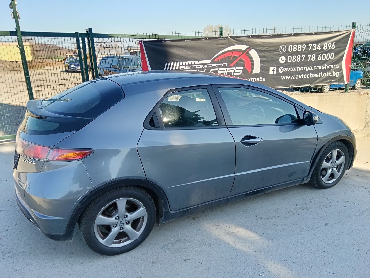Хонда Сивик 8  2.2 цдти 140 к.с. / Honda Civic 8 2.2 cdti НА ЧАСТИ