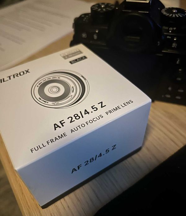Obiectiv VILTROX 28mm F4.5 Pancake - Autofocus Full Frame - Nikon Z