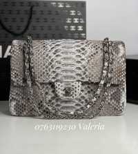 Geanta Chanel Pitton Jumbo Double Flap