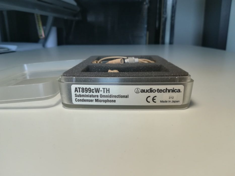 Microfon Lavaliera Condenser Audio Technica AT899cW-TH