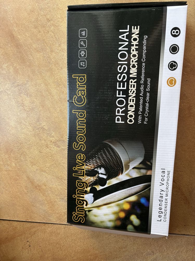 Vand Microfon Profesional Condenser
