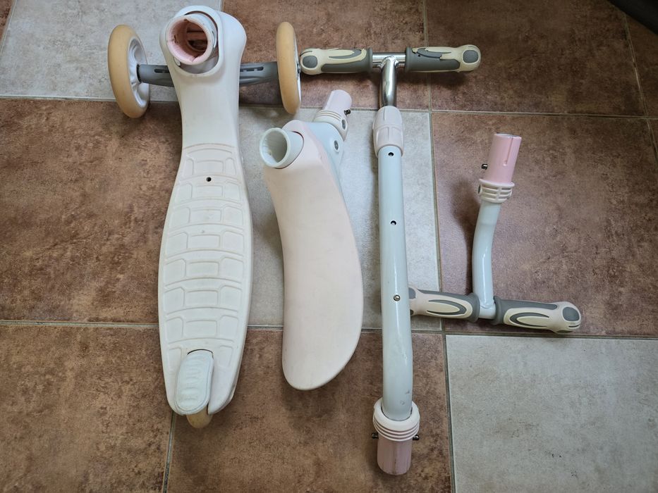 Тротинетка byox Tristar 3в1 розова