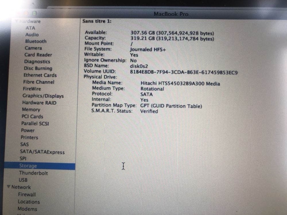 macbook pro 2012 i5 4gb ram hdd 320gb