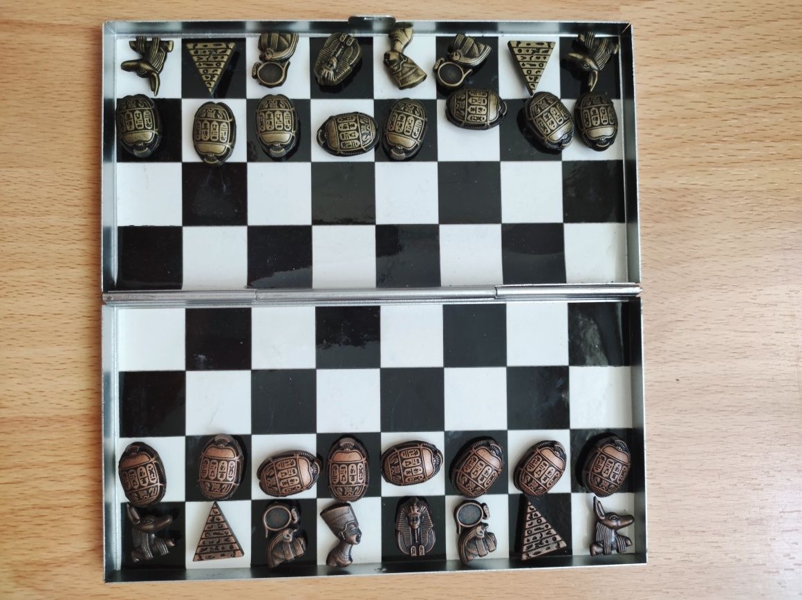 Шахматы египетские, походные, магнитные