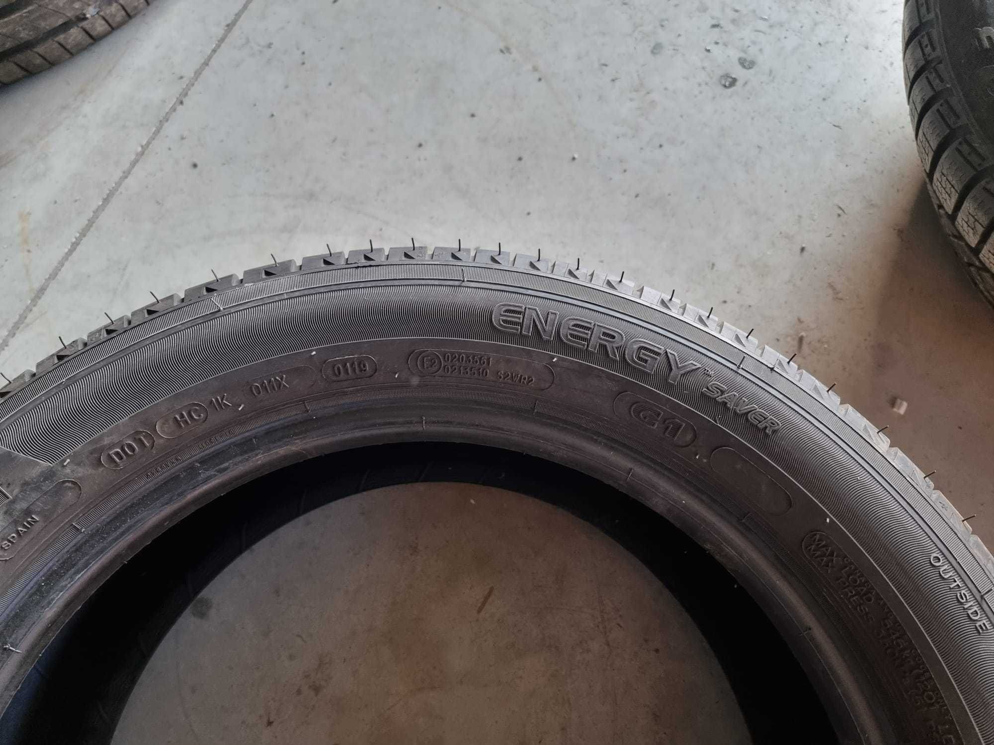 4 Anvelope VARA 195.55.16 "Michelin" [dot2020] ; stare foarte buna