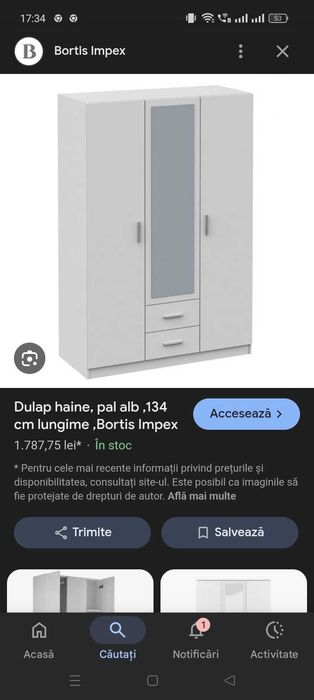 Dulap cu oglinda nu este folosit niciodată nu asigur transport