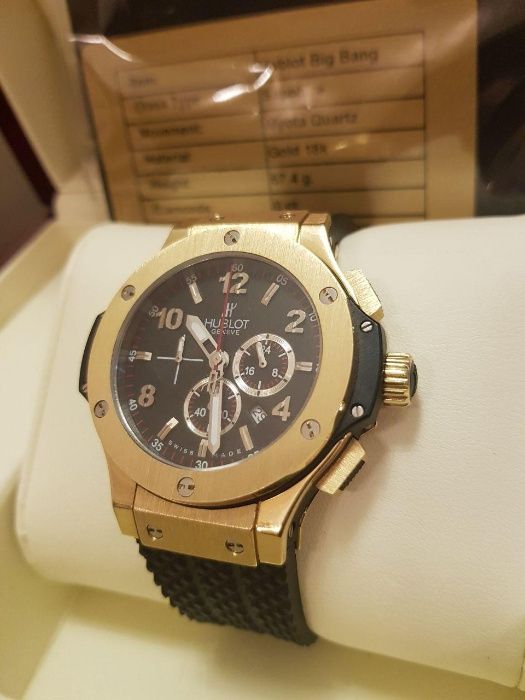 Продаю дорогие золотые часы HUBLOT