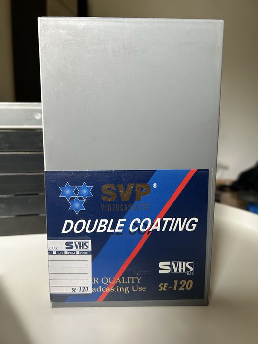 Lot 8 Casete video Ampex SVP JVC  S-VHS SVHS 120 min