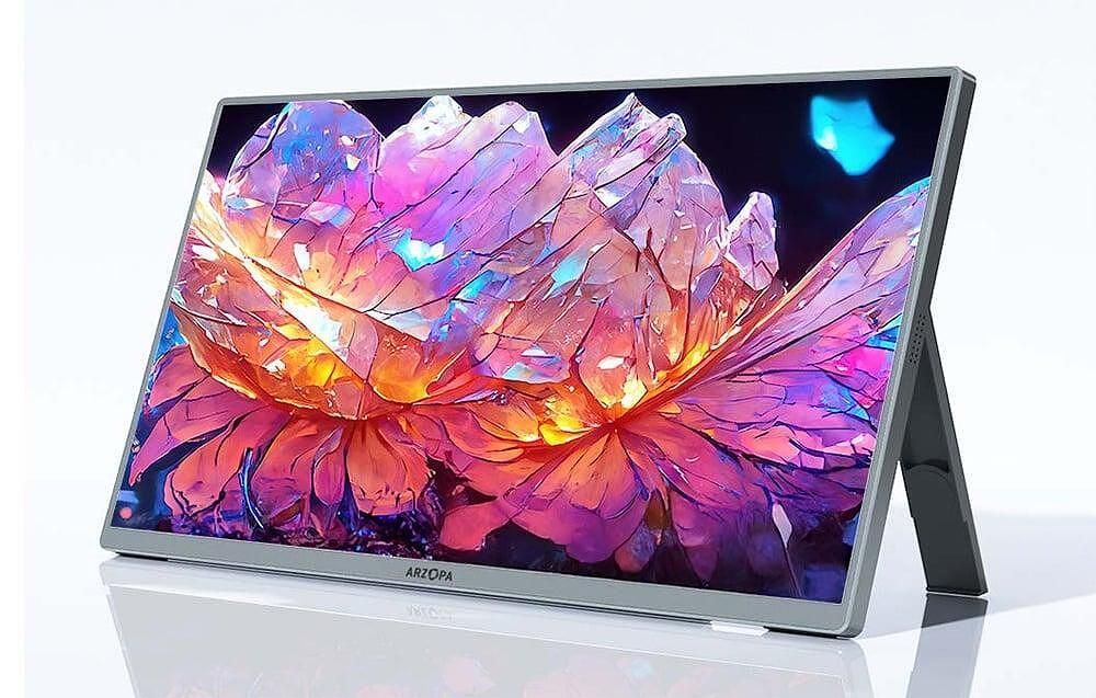 Преносим монитор arzopa a3c pro 13,3" с full hd ips дисплей