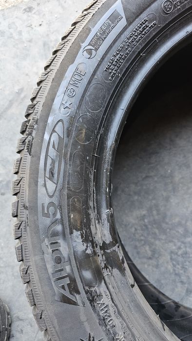 Зимни гуми 225/55/17 MICHELIN  ALPIN 5 ZP - 4 броя