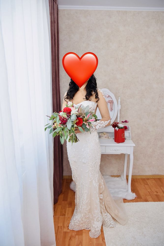 Rochie mireasă stil sirenă, model Corsica, La Novia