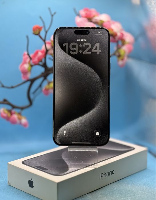 Apple iPhone 15 Pro Max, 1TB, 5G, Black Titanium