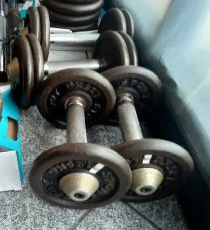 Дъмбели 22,5kg. - общо 45кг.