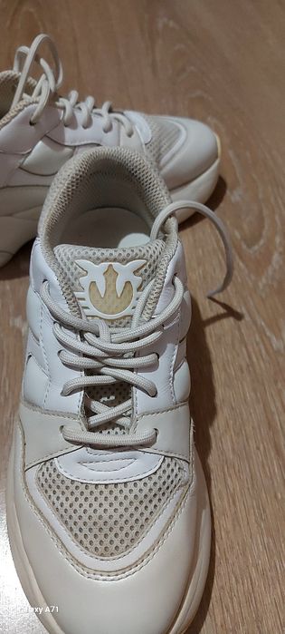Adidași Pinko albi