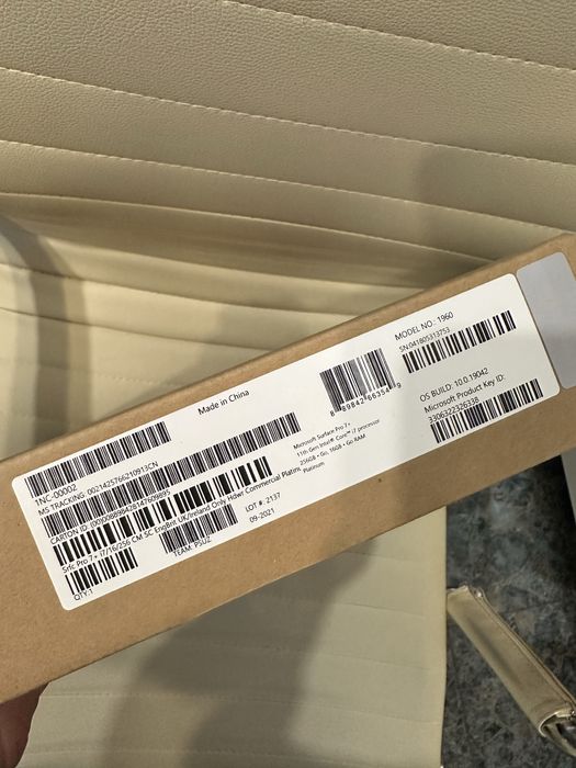 Tableta Microsoft Surface Pro 7+, Procesor Intel Core i7-1165G7