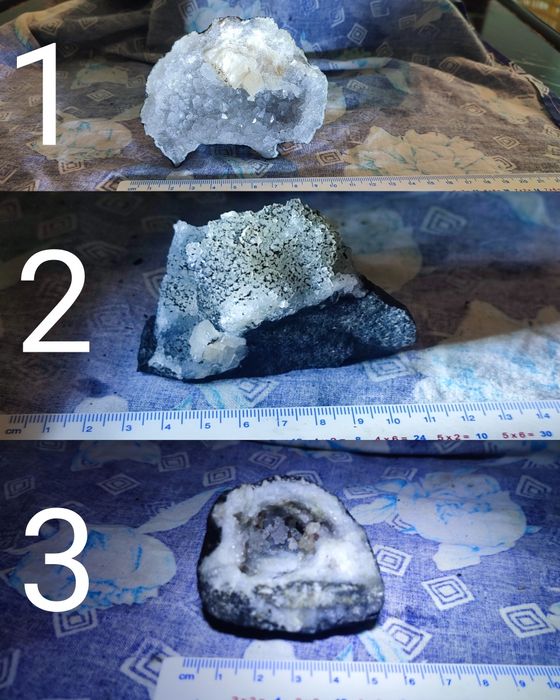 Кристали парчета Геоди от Родопите
Всички са уник