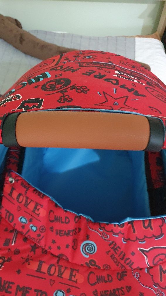 Кош за новородено Cybex Cot S FE VALUES FOR LIFE Love red