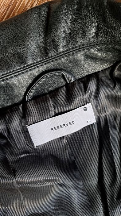 НОВО! Reserved дамско кожено яке XS