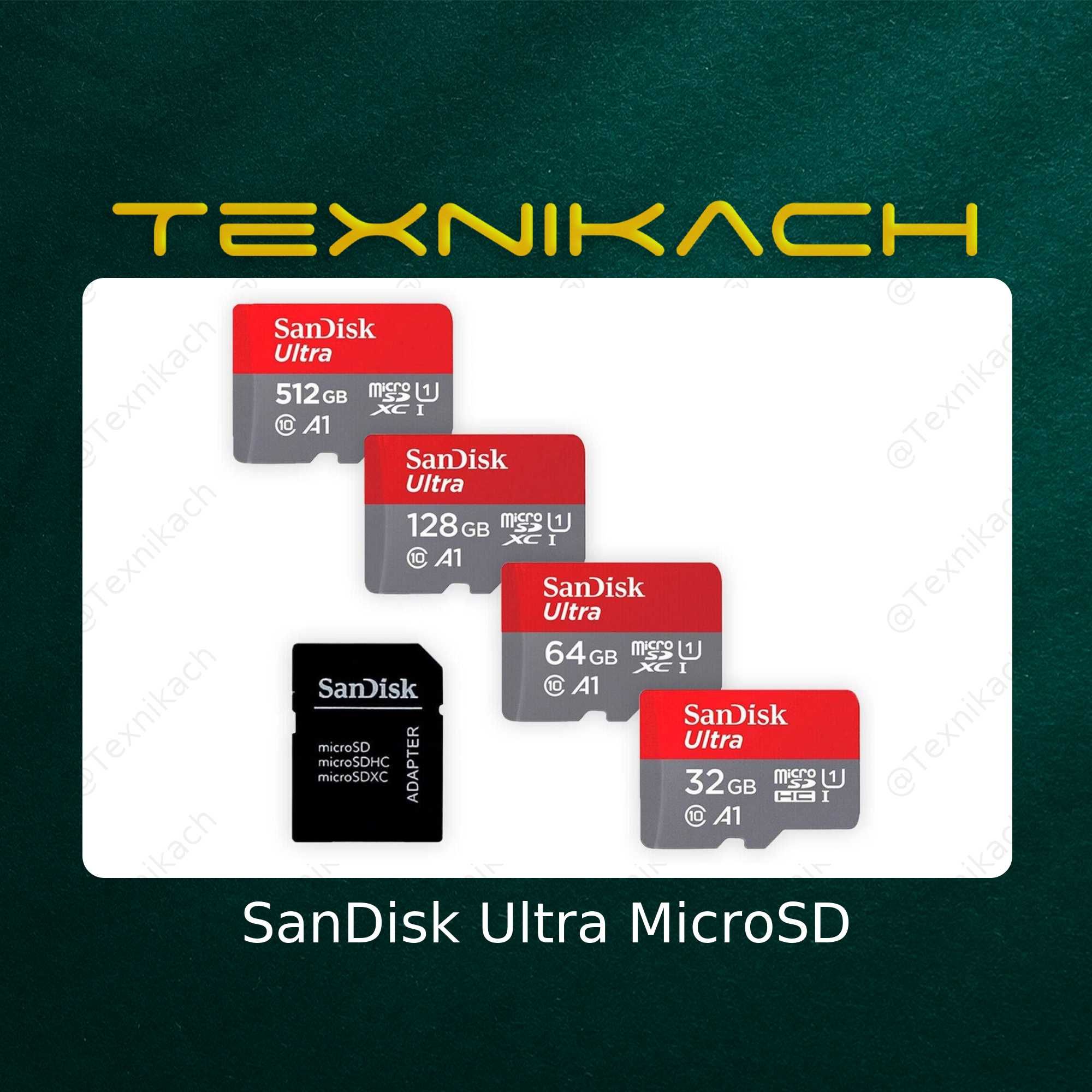 SanDisk Ultra MicroSD   Доставка бесплатно