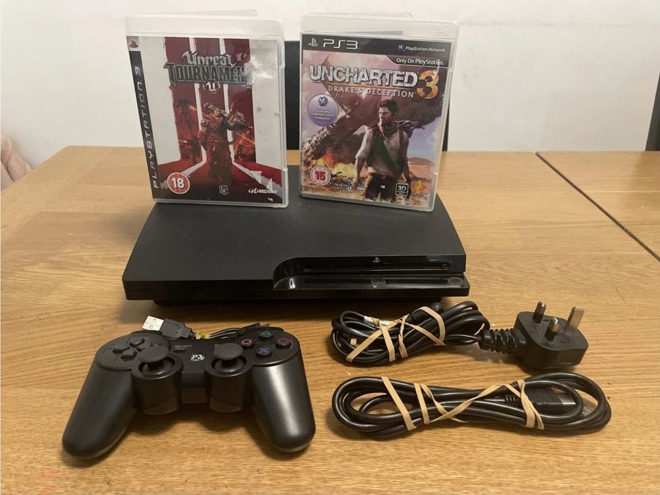 Конзола PlayStation 3 Slim пс3 слим ps3 с контролер
