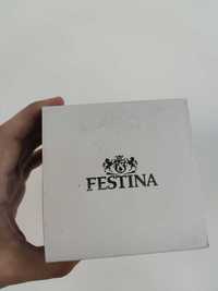 FESTINA CLASSICS WATCH F16747/1 white leather strap, men, Sigilat!