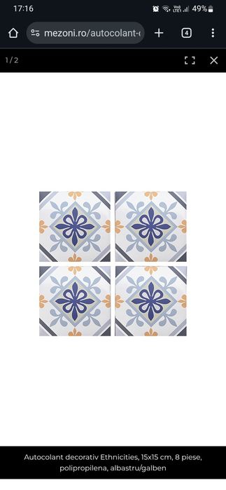 Tapet decorativ autocolant, trimit oriunde